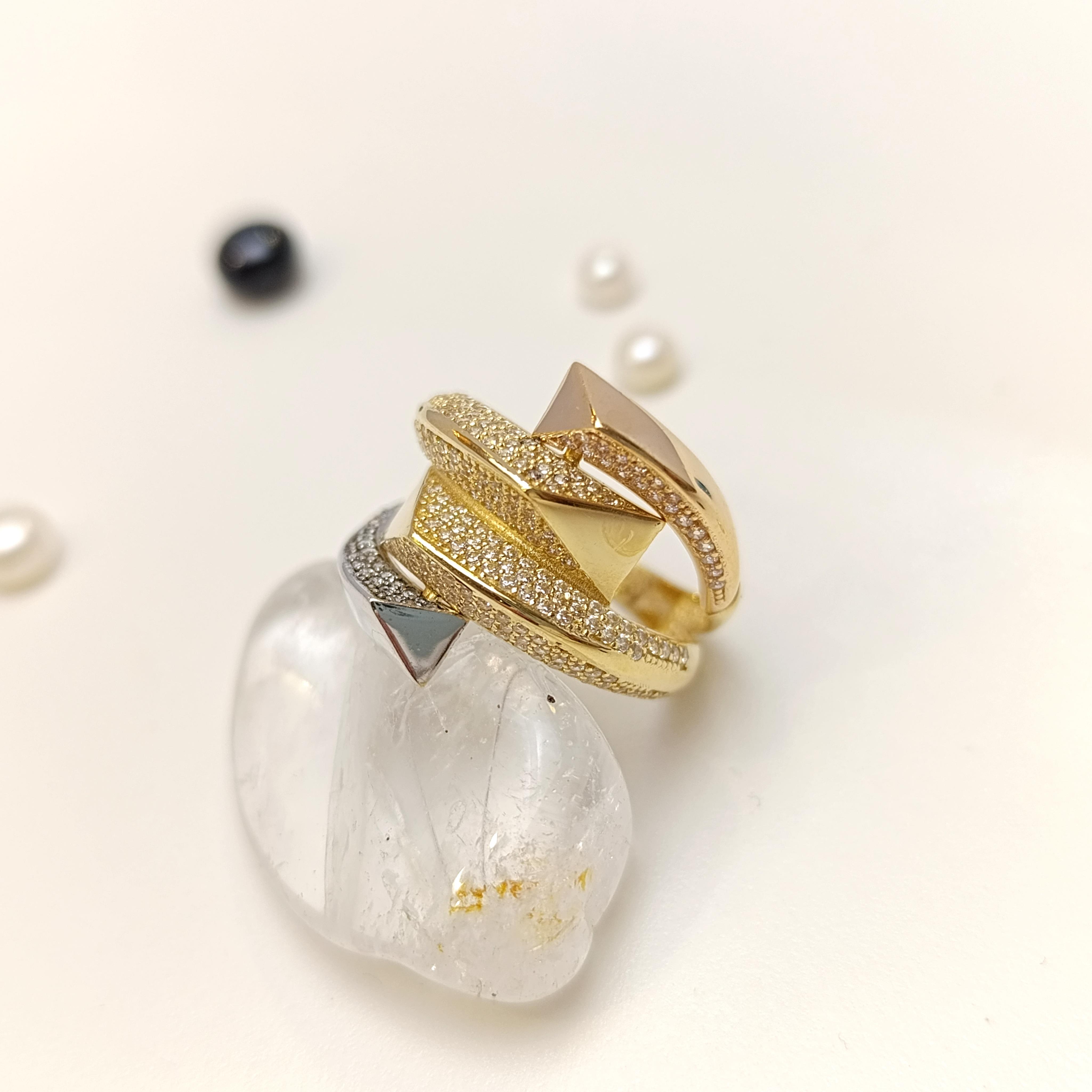 Taşlı Yüzük 14 Ayar Altın HD VİDEOLU