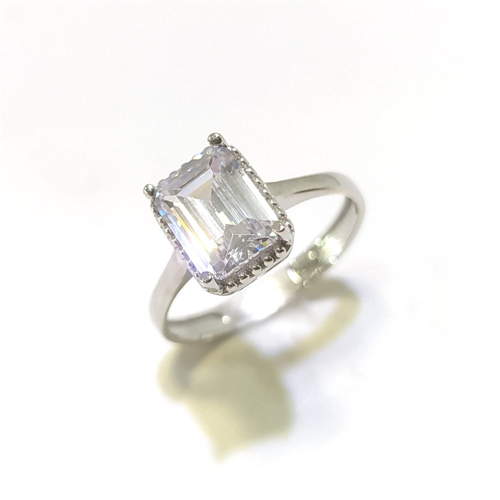 Tek TAş Yüzük 14 Ayar Altın