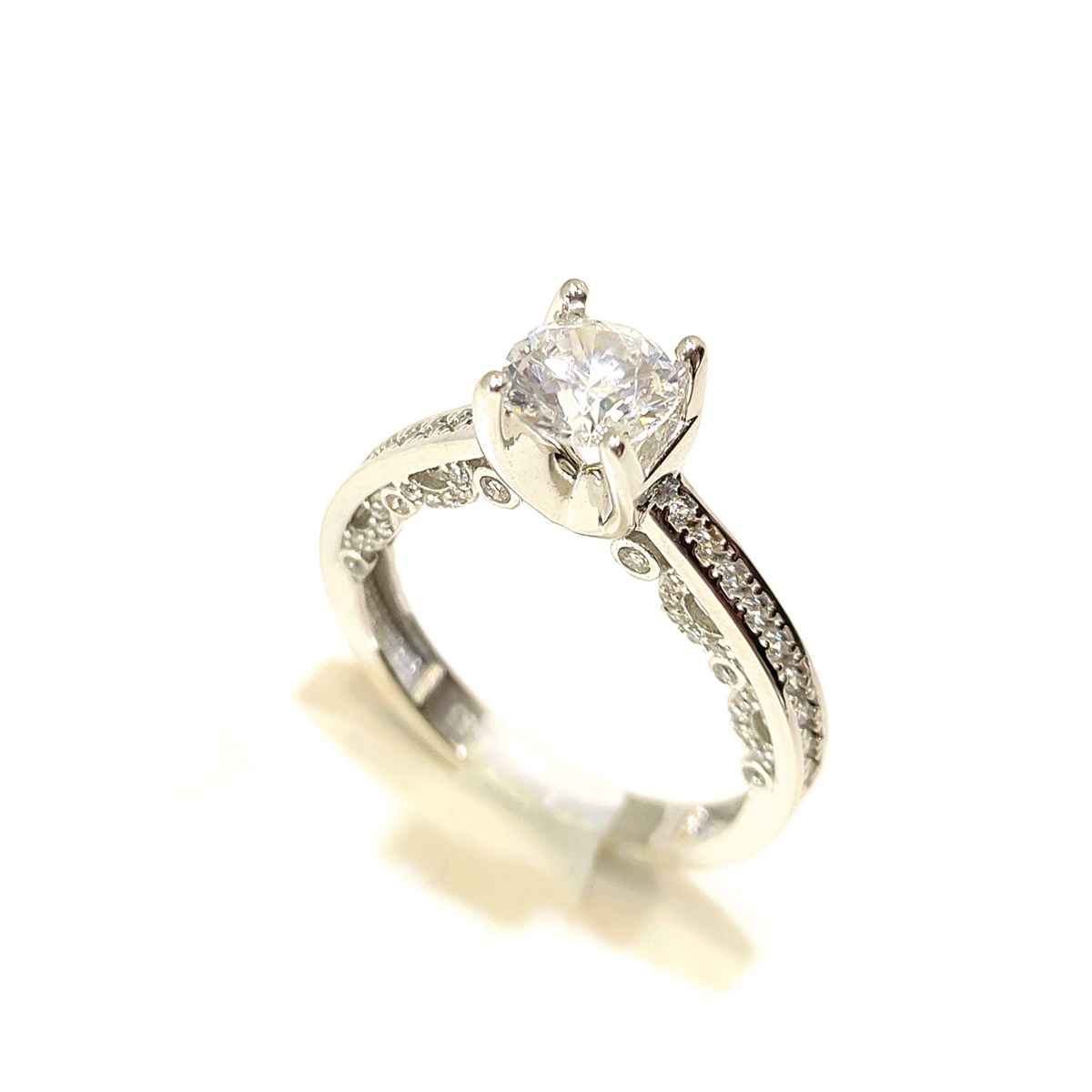 Tek Taş Yüzük 14 Ayar Altın