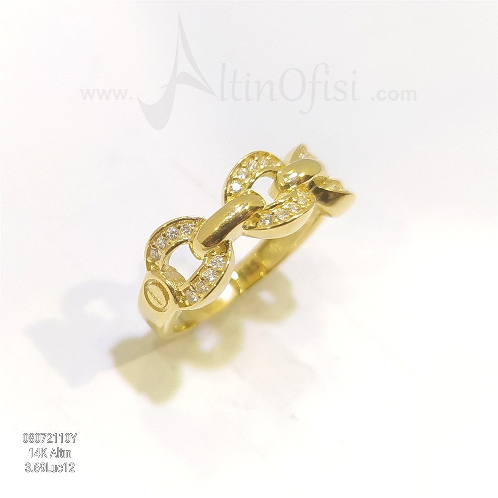 Yüzük 14 Ayar Altın