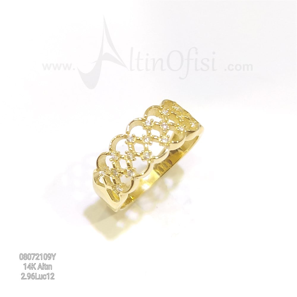 Yüzük 14 Ayar Altın