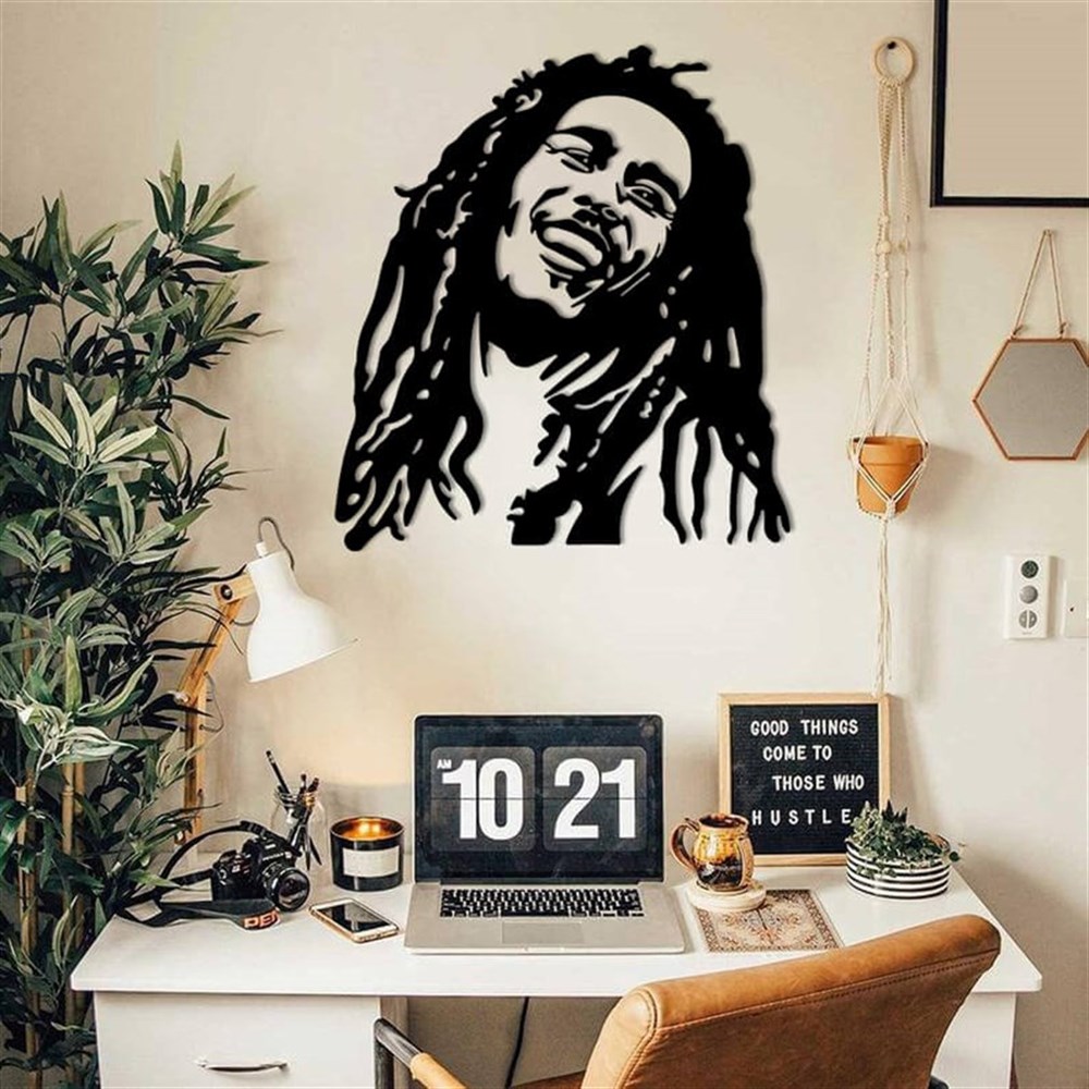 Bob Marley Metal Duvar Dekoru