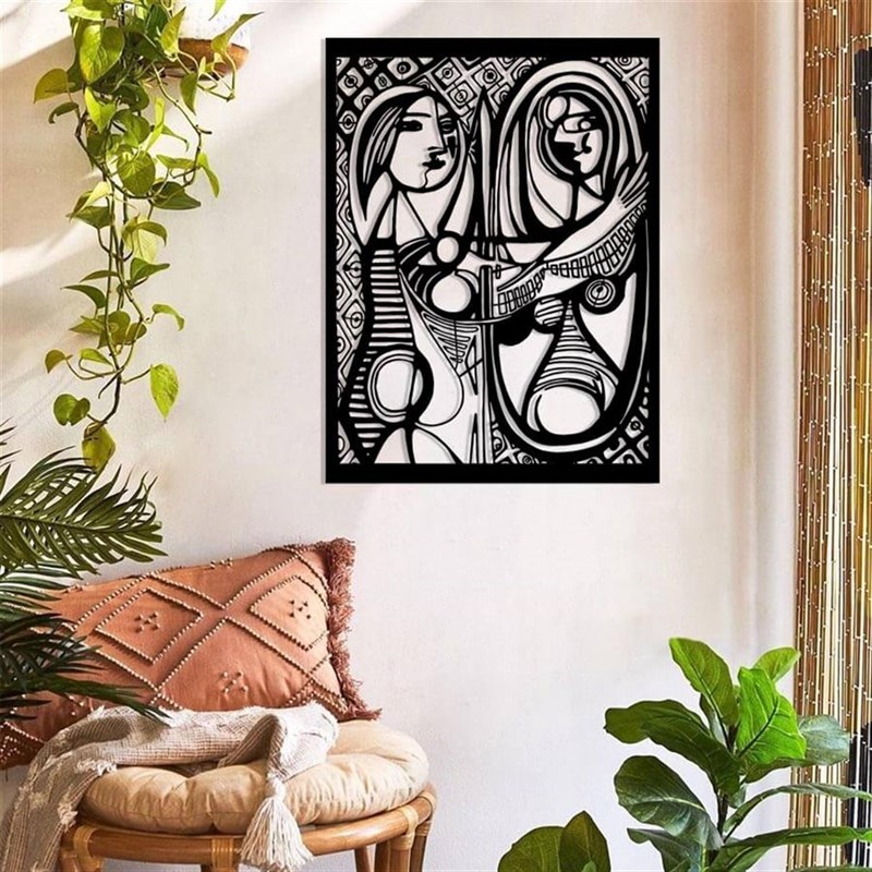 Colorize Picasso Metal Wall Decor