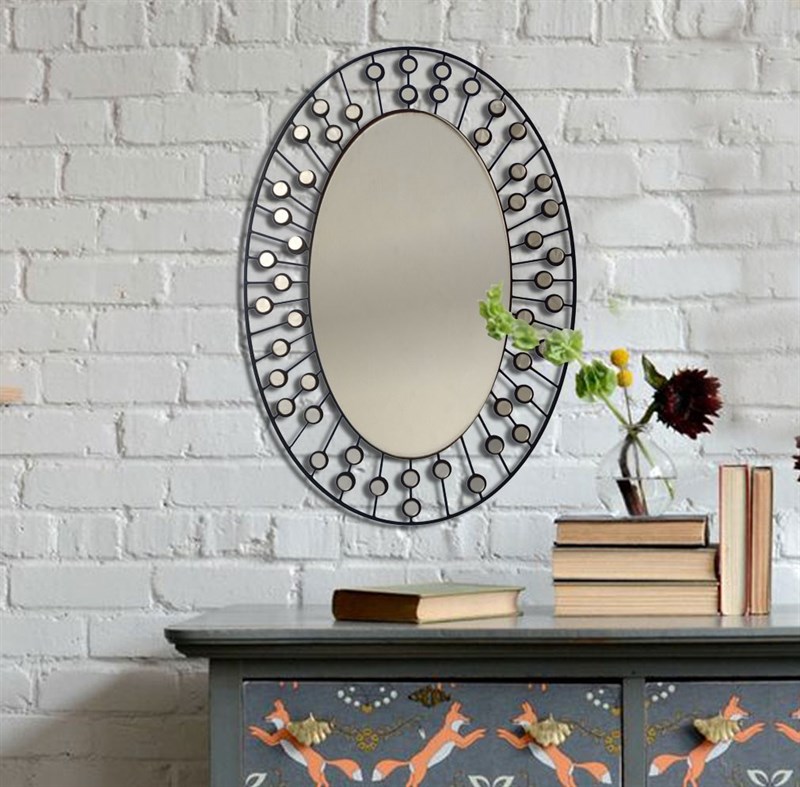 Ellipse Decorative Dresuar Mirror