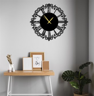 Spring  Metal Wall Clock