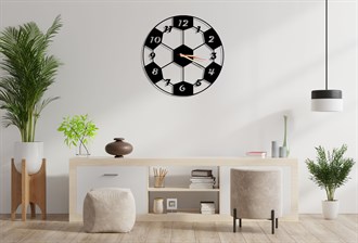 Ball Metal Wall Clock