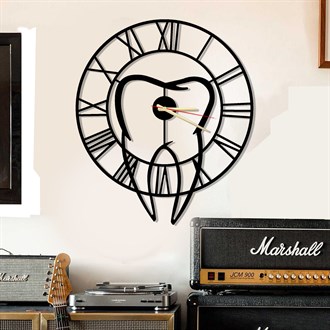 Dentist  Metal Wall Clock