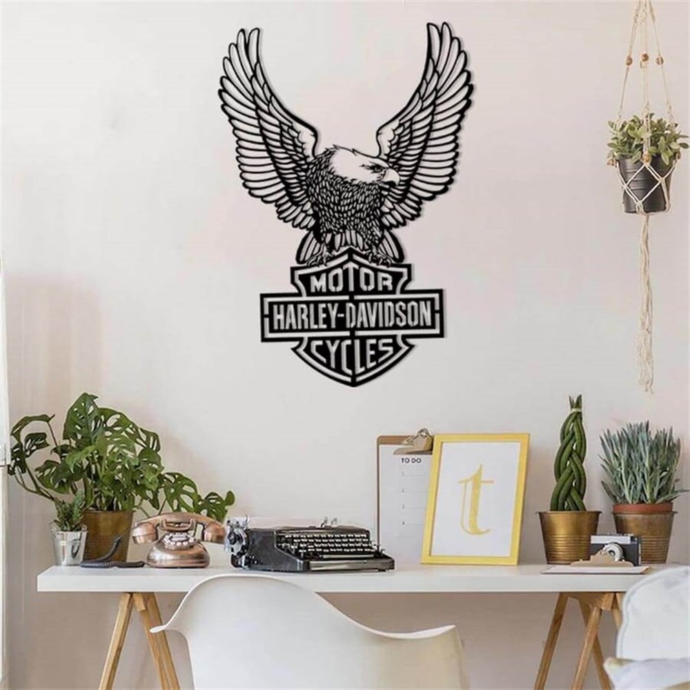 Eagle Harley Metal Wall Decor
