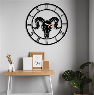 Aries  Metal Wall Clock