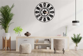 Luqa Metal Wall Clock