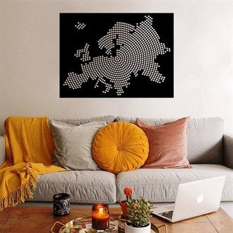 XL Avrupa Haritası Europe Map