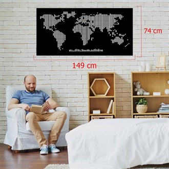 XL Dünya Haritası World Map