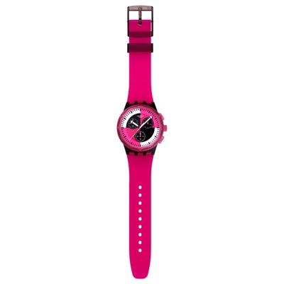  Swatch Fuchsia Lines SUSB110 Kol Saati