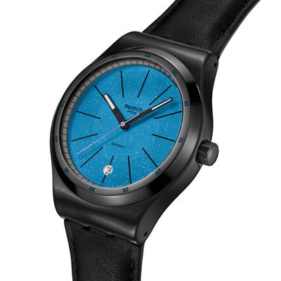 Swatch Irony YIB408 Blackcloak Mechanism Automatic Erkek Saati