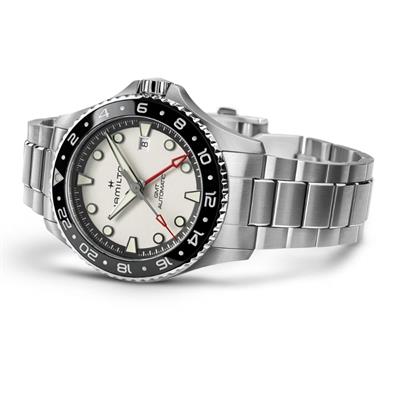 Hamilton Khaki Navy Scuba automatic GMT 43mm Erkek Saati H82555150