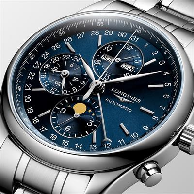 Longines Master Collection Chrono Moonphase 42mm L2.773.4.92.6 Erkek Saati