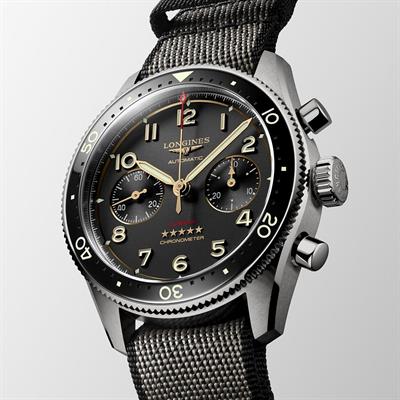 Longines Spirit Flyback Chronograph Titanyum 42mm Erkek Saati L3.821.1.53.2