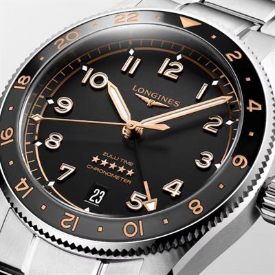 Longines Spirit Zulu Time 39mm Erkek Kol Saati L3.802.4.50.6