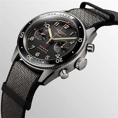 Longines Spirit Flyback Chronograph Titanyum 42mm Erkek Saati L3.821.1.53.2