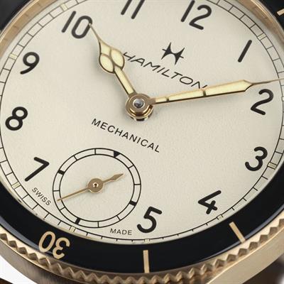 Hamilton Pilot Pioneer Mechanical Bronz 43mm H76709510 Erkek Saati