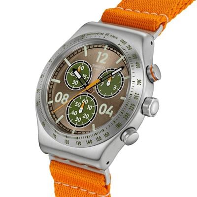 Swatch Vaction Time YVS101 43mm Erkek Kol Saati