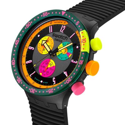 Swatch Neon Sepya Erkek Kol Saati SB02B104