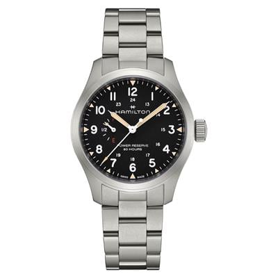 Hamilton Khaki Field Mechanical Power Reserve 40mm Erkek Saati H69509130