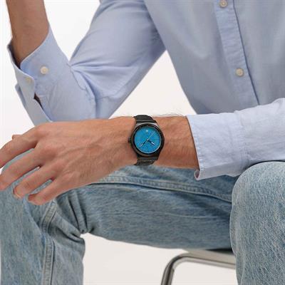 Swatch Irony YIB408 Blackcloak Mechanism Automatic Erkek Saati