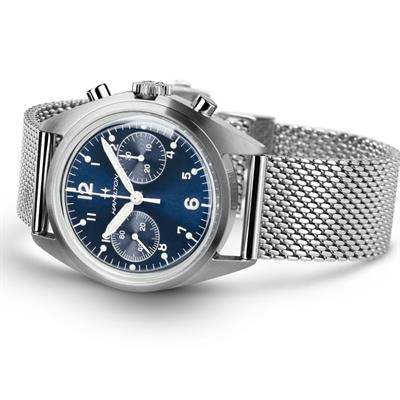 Hamilton Khaki Aviation Pilot Pioneer Mechanical Chronograph Erkek Kol Saati H76409140