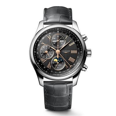 Longines Master Collection Chrono Moonphase 42mm L2.773.4.61.2 Erkek Saati
