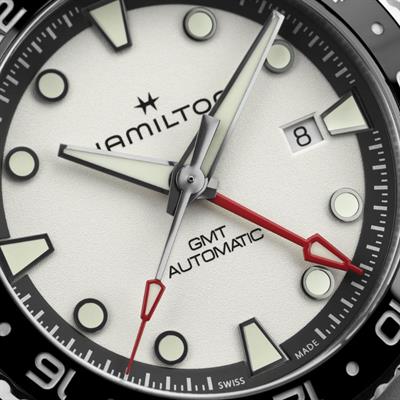 Hamilton Khaki Navy Scuba automatic GMT 43mm Erkek Saati H82555150