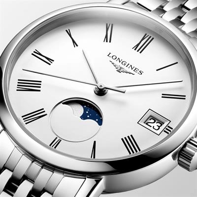 Longines Elegant Collection Moonphase L4.330.4.11.6 Bayan Kol Saati
