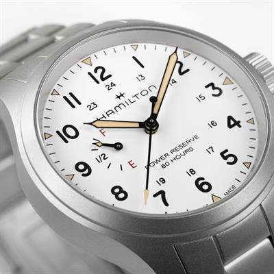 Hamilton Khaki Field Mechanical Power Reserve 40mm Erkek Saati H69509110