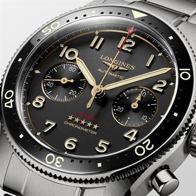 Longines Spirit Flyback Chronograph Titanyum 42mm Erkek Saati L3.821.1.53.6