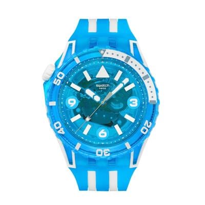 Swatch Scubaqua Blue Fire SSCU09S100 Unisex Kol Saati