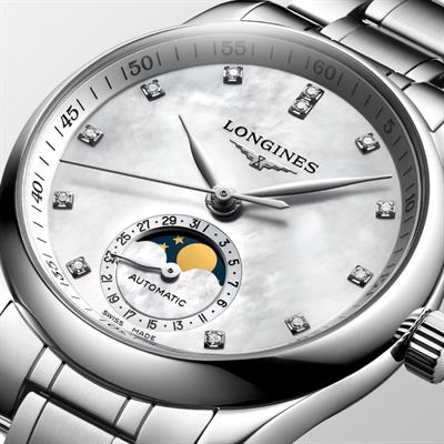 Longines Master Collection Moonphase 34mm Bayan Saati L2.409.4.87.6