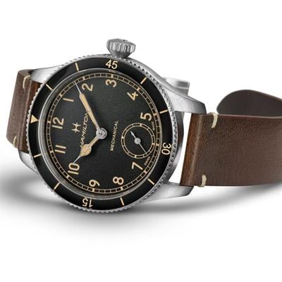 Hamilton Pilot Pioneer Mechanical 43mm H76719530 Erkek Saati
