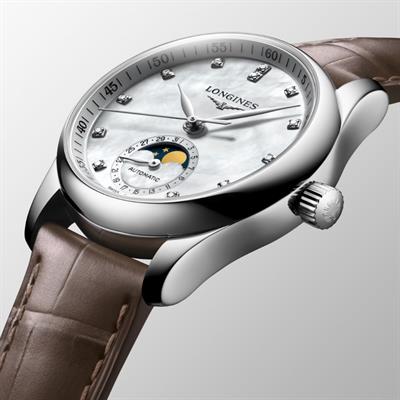 Longines Master Collection Moonphase 34mm Bayan Saati L2.409.4.87.4