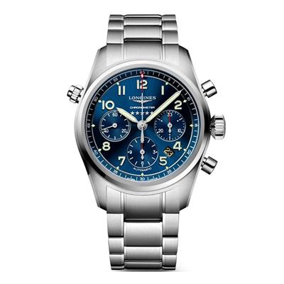 Longines Spirit Chronograph 42mm Erkek Saati L3.820.4.93.6