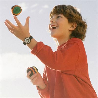 Flik Flak FCNP001 Fizz In Black Çocuk Kol Saati