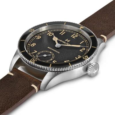 Hamilton Pilot Pioneer Mechanical 43mm H76719530 Erkek Saati