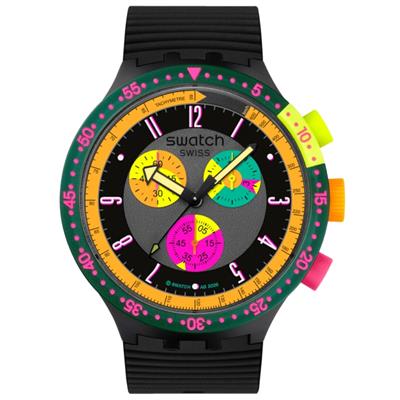 Swatch Neon Sepya Erkek Kol Saati SB02B104