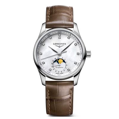 Longines Master Collection Moonphase 34mm Bayan Saati L2.409.4.87.4