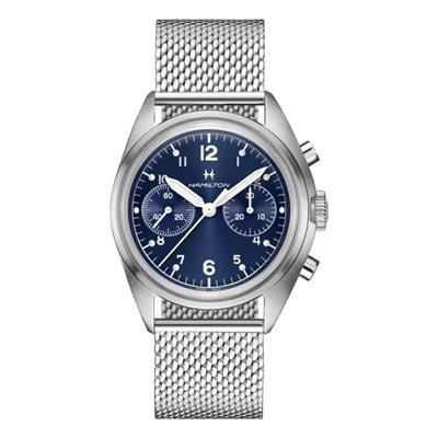 Hamilton Khaki Aviation Pilot Pioneer Mechanical Chronograph Erkek Kol Saati H76409140