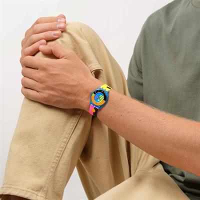 Swatch Neon Flumotions Kol Saati SS08S101