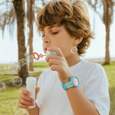 Flik Flak FCSP126 Blue Splash Çocuk Kol Saati