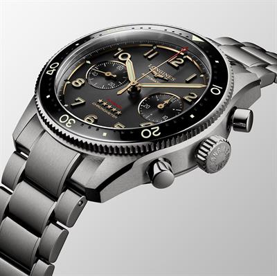 Longines Spirit Flyback Chronograph Titanyum 42mm Erkek Saati L3.821.1.53.6