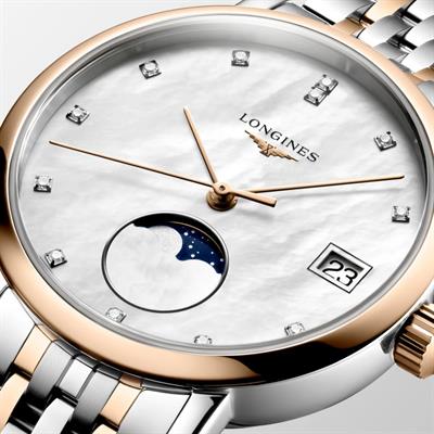 Longines Elegant Collection Moonphase L4.330.5.87.7 Bayan Kol Saati
