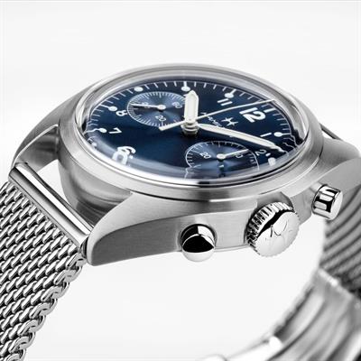 Hamilton Khaki Aviation Pilot Pioneer Mechanical Chronograph Erkek Kol Saati H76409140