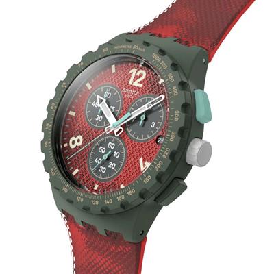 Swatch SUSG410 Crimson Foliage Erkek Kol Saati